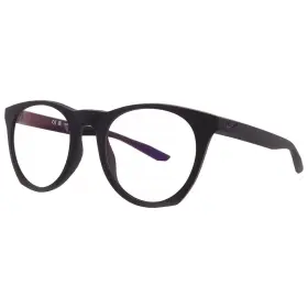 Fb9698 Nike Blue Light Bloc Oval Mens Eyeglasses Essential Horizon Bl 001