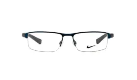 Nk8097-400-55 Nike Nk8097 Unisex Eyeglasses 55- 17- 140mm /satin Blue Fade/new-100% Authentic