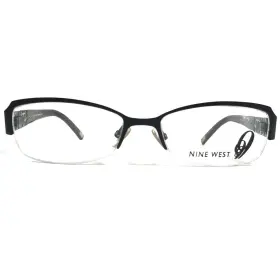 53-17-130 Nine West 422-0003 Eyeglasses Frames 422 0003 Black Brown Cat Eye Half Rim