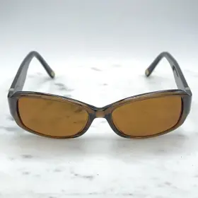 55-16-130 Nine West 547s Nw 200 #3 Transparent Brown Sunglasses Frames Only