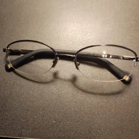Nw1035 Nine West Eyeglass Frames 040 With Case Half Rim Lightweight