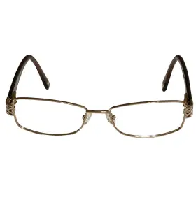 Nine West Nw1038 Taupe Crystal Rhinestone Eyeglasses Frame Flex Hinge 53 16 135