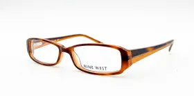 51-15-135 Nine West Nw378 New Ff1 Brown Authentic Eyeglasses