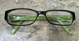 Nw5012 Nine West 019 Black Green Eyeglasses Frames Spring Hinges 50-16-127-25mm