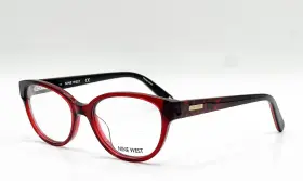 Nw5101 Nine West New 602 Crystal Burgundy Cheetah Authentic Eyeglasses 49-16