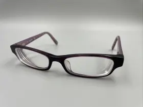 Nine West Nw5133 Womens Eyeglasses Frames Purple Snake Print Style