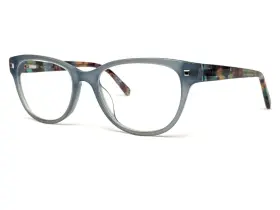 53-18-135 Nine West Nw5139 405 Cat Eye Full Rim Eyeglasses Frames Milky Blue /