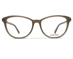 54-16-135 Nine West Nw5167 Eyeglasses Frames 205 Brown Cat Eye Full Rim