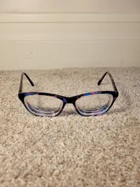 Nw5223-411 Nine West Eyeglass Frame Womens Blue Tortoise Full Rim 54-15-140