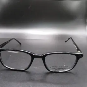 976671b Noah Creations Black Full Rim Eyeglass Frames 50mm New Demo Lens
