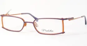 47-19-140 Nodoka Nd10139 Charmant Vo Violet /orange Unique Rare Eyeglasses Frame