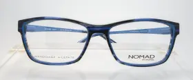 2937n Nomad By Morel Bb 050 55-16 Blue Glasses Eyeglasses Frames New