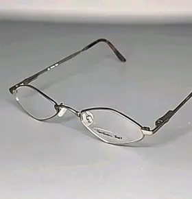 L-1025 Northern Eyes Nothern Brown Metal Full Rim Eyeglass Frame 46/20/140 Made In Italy L-1025 Northern Eyes Nothern Brown Metal Full Rim Eyeglass Frame 46/20/140 Made In Italy