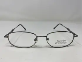 52-17-135 Nutmeg Collection Nm141 Gunmetal Full Rim Eyeglasses Frame G916