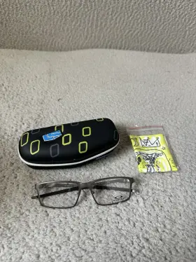 0ox3232 Oakley Eyeglasses Base Plane 0356 Matte Cement Mens Frame Glasses