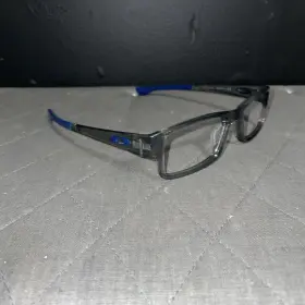 Ox8046-1053 Oakley 0ox8046 New Eyeglasses Airdrop 53-18 143 Grey Shadow And Blue Frames