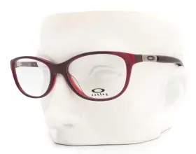 52-16-135 Oakley 1073-0552 Ox Downshift Eyeglasses Frame Glasses Dark Pink Vapor