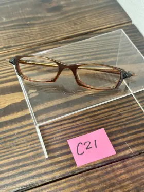 11-584 Oakley Cosine Rootbeer Mens Full Rim Rectangular Eyeglasses Frame 130