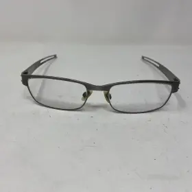 Ox5038-0655 Oakley 195c Metal Plate Brushed Chrome Titanium Size 55/18/140