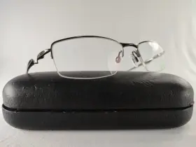 54-18-135 Oakley 22-216 Transistor Brushed Chrome Titanium Eyeglasses Frames 54-18-135 Oakley 22-216 Transistor Brushed Chrome Titanium Eyeglasses Frames