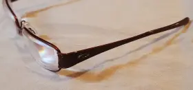 Oakley 697691359410 Poetic 4.0 Red Titanium Eyewear Frame 52-16