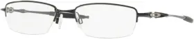 Ox3143-0153 Oakley 700285571218 New Drill Bit 0.5 Pol. Black 53mm Eyeglasses Frame 53-18-136