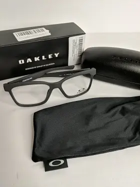 8069-806908 Oakley New Eyeglass Frames Satin Pavement Ox8069 8016 Oph. Fenceline 53