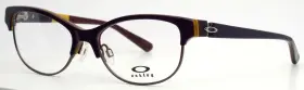 Oc1108-0152 Oakley Dark Purple Womens Cat Eye Full Rim Eyeglasses 52-16-132 B 35