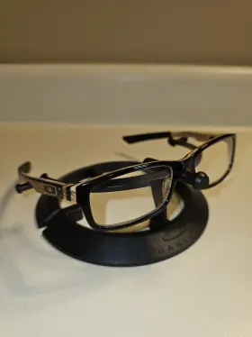 Ox1060-0353 Oakley Eyeglasses Rx Frames Bucket Black Pallet /brown Ox1060-0353 Oakley Eyeglasses Rx Frames Bucket Black Pallet /brown