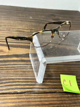 Ox1062-0752 Oakley Irreverent Womens Tortoise Brown Half Rim Eyeglasses Frame