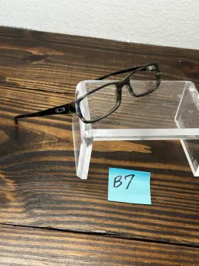 Ox1066-0255 Oakley Servo Men Gray Tortoise Full Rim Rectangular Eyeglasses Frame