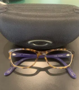 Ox1067-0252 Oakley Paceline Ox1067-0252. Tortoise Night Vintage Acetate Eyeglasses.pre-owned
