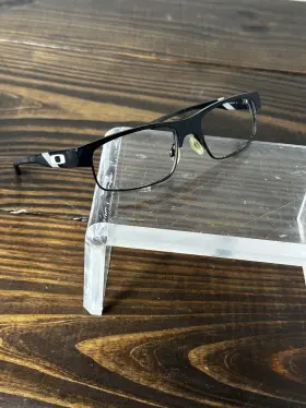 Ox1093-0755 Oakley Yarddog Ii Unisex Black Gray Full Rim Square Eyeglasses Frame