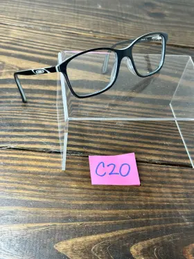 Ox1098-0353 Oakley Showdown Unisex Black Quartz Full Rim Square Eyeglasses Frame