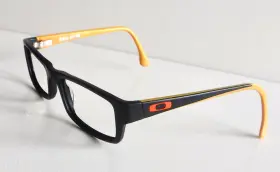 Ox1099-0553 Oakley Tailspin Eyeglasses Black Orange Frames 53-18-140