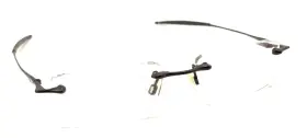 Ox3113-0153 Oakley Black Rimless Eyeglasses Frames 53-18 133 Designer Unisex