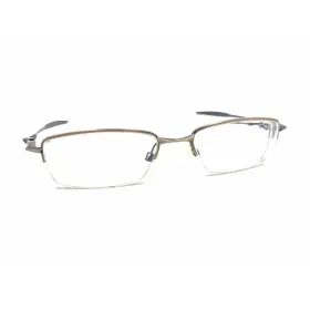 Ox3143-0653 Oakley Drill Bit 0.5 Toast Gunmetal Half Eyeglasses Frames 53-18 136 Ox3143-0653 Oakley Drill Bit 0.5 Toast Gunmetal Half Eyeglasses Frames 53-18 136