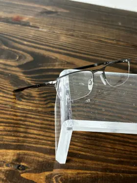 Ox3174-0251 Oakley Barrelhouse 5.0 Unisex Pewter Half Rim Eyeglasses Frame 139