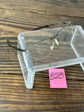 Ox3174-0253 Oakley Barrelhouse 0.5 Pewter Silver Half Rim Eyeglasses Frame 139