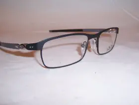 Ox3184-14 Oakley New Eyeglasses Tincup Ox 3184-14 Powder Black 52mm Rx Authentic 3184