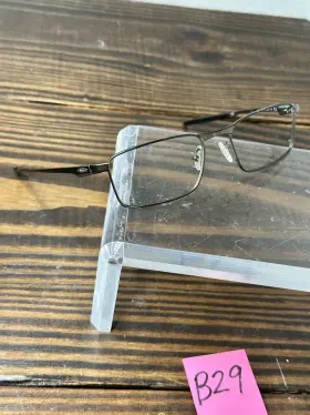 Ox3227-0253 Oakley Fuller Unisex Pewter Full Rim Rectangular Eyeglasses Frame