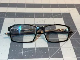 Ox3232-0254 Oakley Base Plane Eyeglasses Pewter Finish 54-17-141 - Frame Only