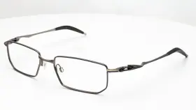Ox3246-0253 Oakley Outer Foil Rectangle Pewter Mens Eyeglasses 53mm