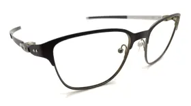 Ox3248-0252 Oakley Seller Powder Pewter Metal Square Eyeglasses Frames 52-18 140