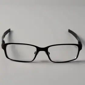 Ox5066-0352 Oakley Deringer Eyeglass Frames 52 - 18 Brown Metal Plus Case