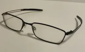 Ox5071-0154 Oakley Coin Satin Black/red Eyeglasses Inch Frames Only 54-18-140mm