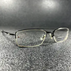 Ox5089-0153 Oakley Wingback Titanium Black Half Rim Eyeglasses Frames 136 Unisex