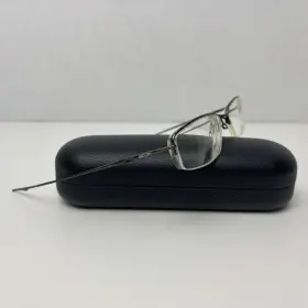 Ox5089-0551 Oakley Eyeglasses Wingback Pewter Half Rim 136 Frame Only Flaw