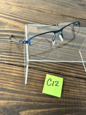 Ox5123-0352 Oakley Truss Rod 0.5 Unisex Satin Blue Half Rim Eyeglasses Frame
