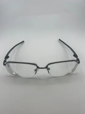 Ox5128-0454 Oakley Gauge 3.2 Blade Polished Black Half Rim Eyeglass Frames Only